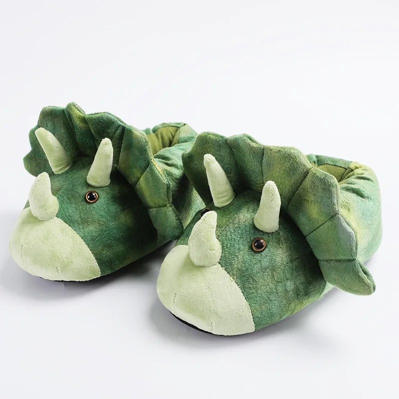 chausson dinosaure fille couleur vert