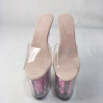 pantoufle en verre avec talon - Vignette | pantoufles