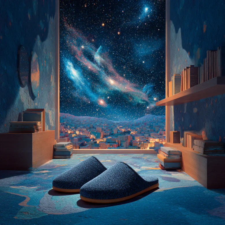 Pantoufle confort pour homme