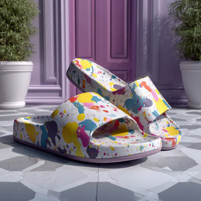 Pantoufles antidérapantes confortables avec semelle sécurisée