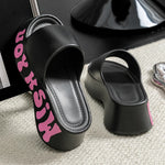 Pantoufle grosse plate-forme - Vignette | pantoufles