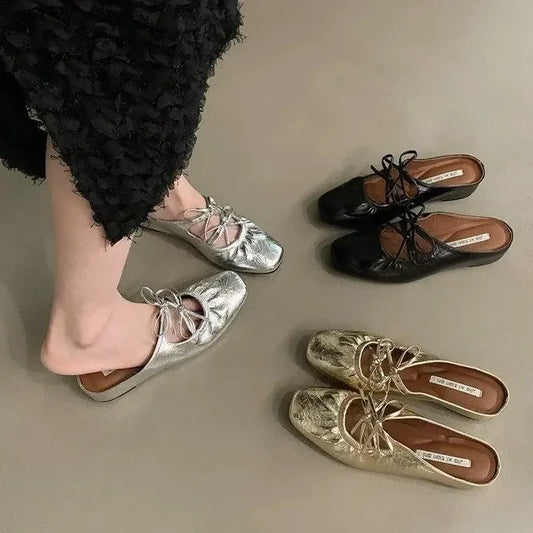 Demi-pantoufles femme