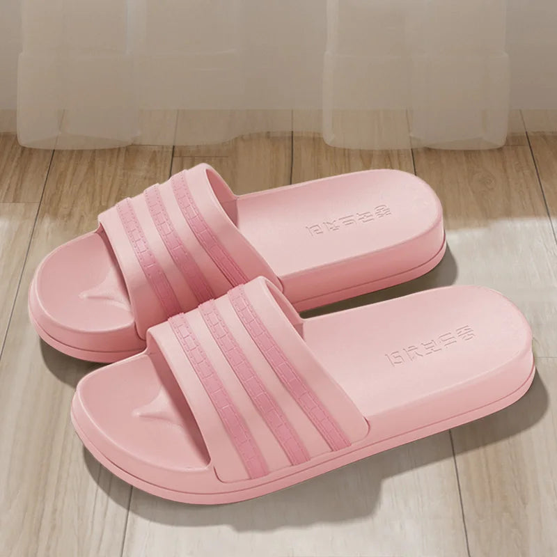 chausson pantoufle couleur rose