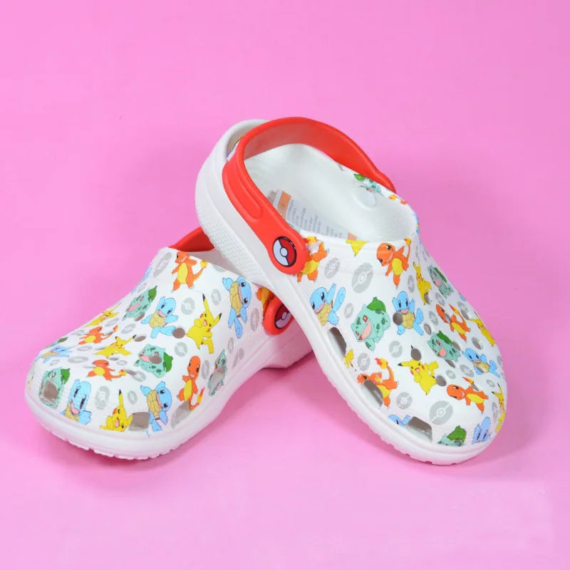 pantoufle action orange