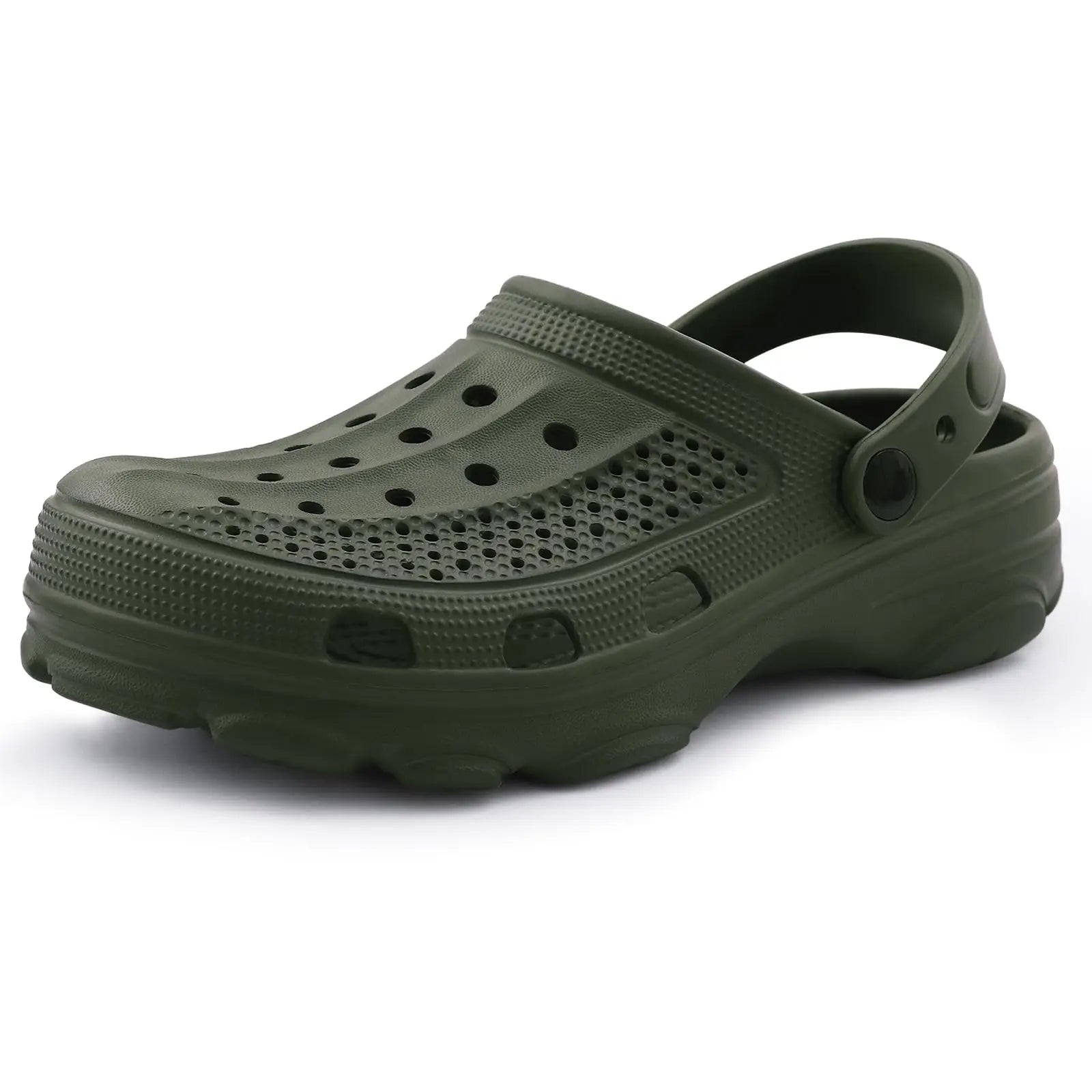 pantoufle crocs homme couleur vert