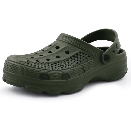pantoufle crocs homme couleur vert