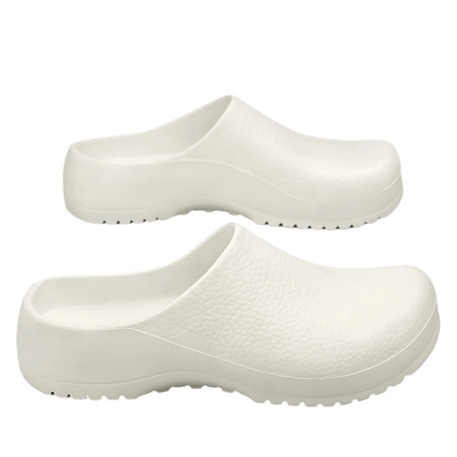 pantoufle de chef imperméable couleur blanc