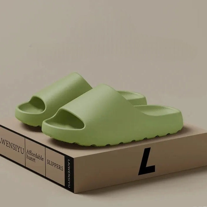 pantoufle espadrille couleur vert