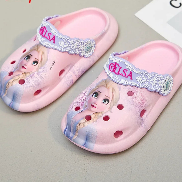 pantoufle fillette couleur rose