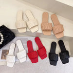 pantoufle tricot femme - Vignette | pantoufles