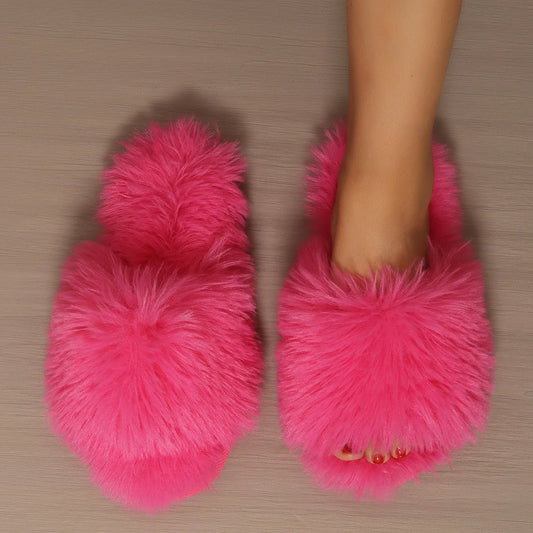 pantoufles confortables pour femmes couleur rose