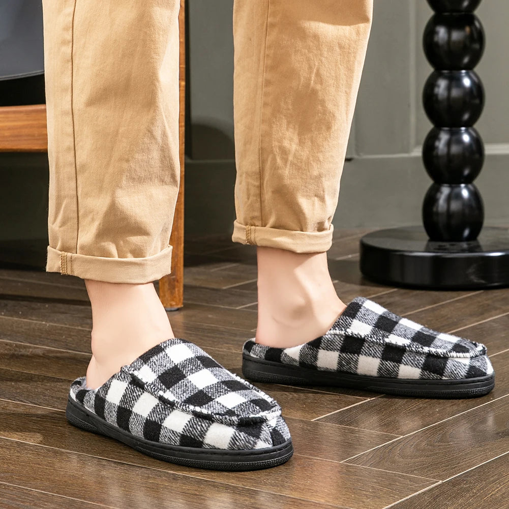 pantoufles coussin chaud et doux blanche