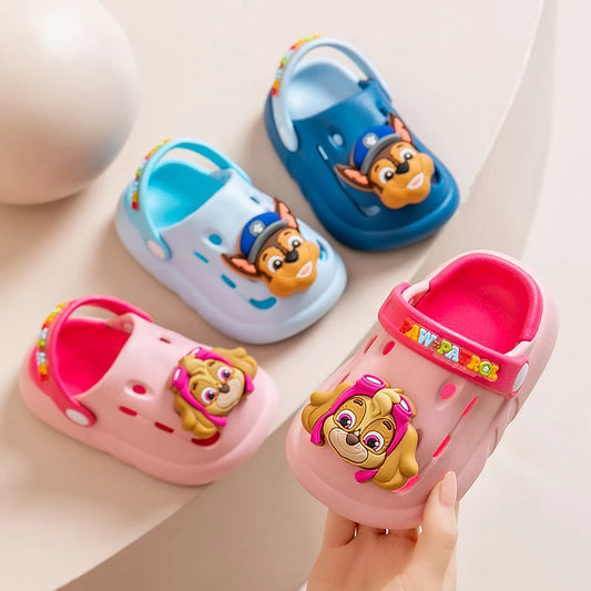 pantoufles pour enfants couleur rose